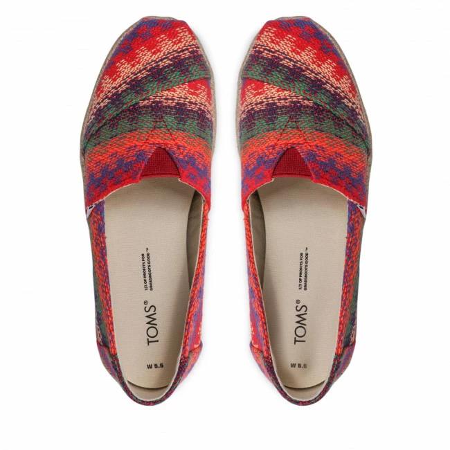 Espadrilles TOMS - Alpargata Rope 10017834 Multi Global Woven Colourful 6 Espadrilles TOMS - Alpargata Rope 10017834 Multi Global Woven Colourful - Image 6