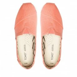 Flats Shoes TOMS - Alpargata 10017742 Peach Pink Heritage Pink -Cheap Wojas Store 06 0000300609880 rz
