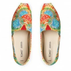 Flats Shoes TOMS - Alpargata 10017812 Fiesta Red Colourful, Green -Cheap Wojas Store 06 0000300610886 mg