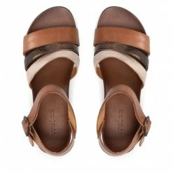 Casual Sandals Sandals WOJAS - 76092-53 J.Brązowy/Złoty Brown -Cheap Wojas Store 06 0000300958841 ts 1
