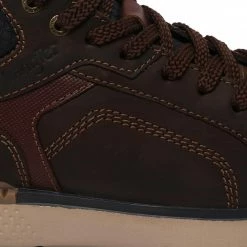 Sneakers Trainers WRANGLER - WM22112A Dk.Brown 030 Brown -Cheap Wojas Store 06 0000301512233 rz