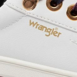 Sneakers Trainers WRANGLER - Jolin WL22661A White/Burgundy 620 White -Cheap Wojas Store 06 0000301512615 pl