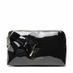 Leather Beauty Case TED BAKER - Nicolai 254144 Black Black
