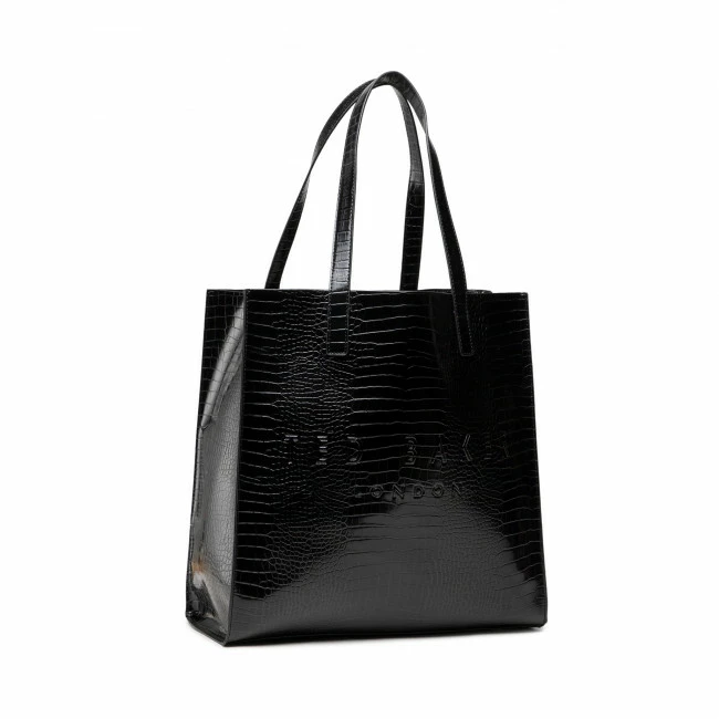 Classic Handbag TED BAKER - Croccon 253518 Black Black 2 Classic Handbag TED BAKER - Croccon 253518 Black Black - Image 2