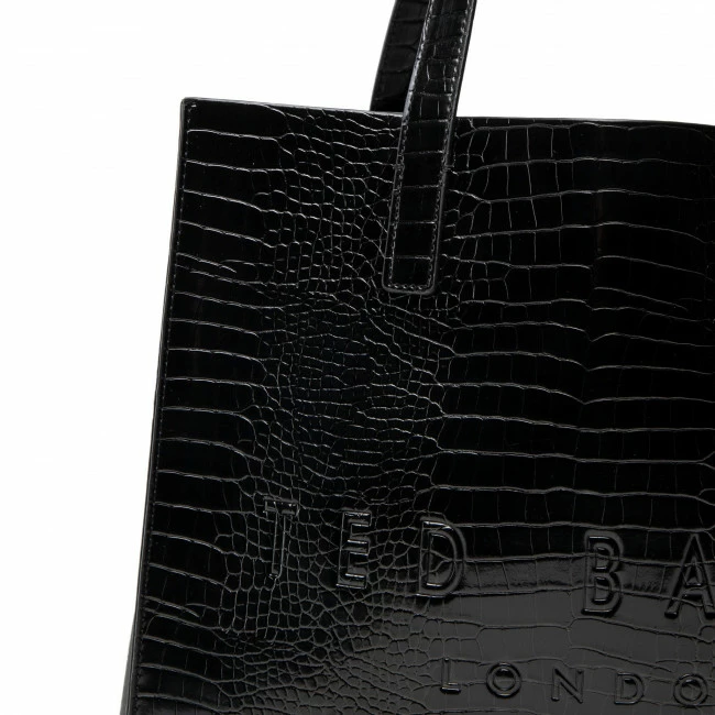 Classic Handbag TED BAKER - Croccon 253518 Black Black 3 Classic Handbag TED BAKER - Croccon 253518 Black Black - Image 3